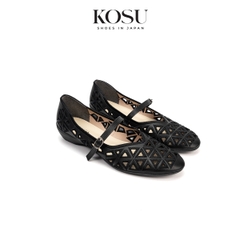Giày bệt phối lưới thêu tay Kosu K-25171