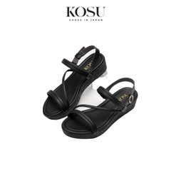 Sandal đế xuồng 4cm Kosu K-25203