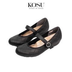 Giày da Mary Jane Quilted 2,5cm Kosu K-25269