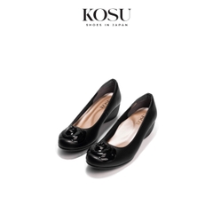 Giày da hoa trà 4,5cm Kosu K-26468
