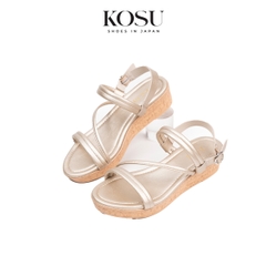 Sandal đế xuồng 4cm Kosu K-25203