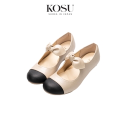 Giày da phối nơ Ami 2,5cm Kosu K-25M30