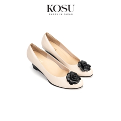 Giày da Cash Wedge đính hoa 7p Kosu K-24832