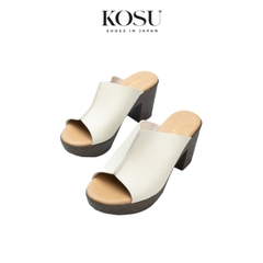 Dép cao gót đế vuông 8cm Kosu K-25351