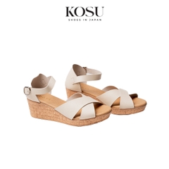 Sandal đế xuồng Ankle Strap 5,5cm Kosu K-25M27