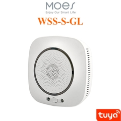 Cảm biến báo động rò rỉ khí Gas Wifi Tuya Moes WSS-S-GL