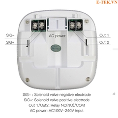 Cảm biến báo động rò rỉ khí Gas Wifi Tuya Moes WSS-S-GL