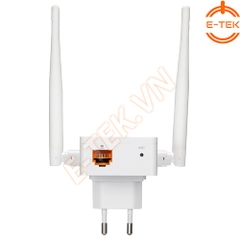 Bộ kích sóng WIFI TOTOLINK EX200 có 2 ăng ten ngoại vi.