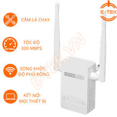 Bộ kích sóng WIFI TOTOLINK EX200 sóng khỏe, độ phủ rộng