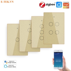 Công tắc cảm ứng Tuya Zigbee hãng MOES