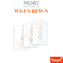 Công tắc cảm ứng Wifi TUYA, hãng MOES