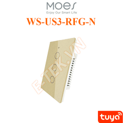 Công tắc thông minh TUYA WS-US3-RFG-N