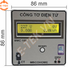 Công tơ điện tử WIFI BMC 100