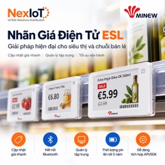 Nhàn giá điện tử ESL Minew (Giá kệ điện tử)