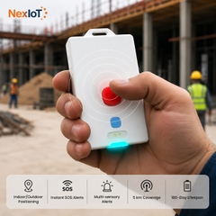 Thiết Bị Định Vị Nhân Sự LoRaWAN MWC05 Minew