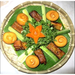 SƯỜN HEO QUAY BIA & BÁNH BAO