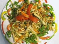 GỎI NGÓ SEN TÔM MỰC