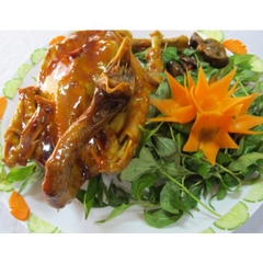 GÀ VƯỜN HẤP MẮM NHĨ