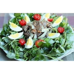 GỎI RAU CÀNG CUA BÒ TRỨNG