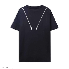 Áo Thun Fapas Relaxed Zipper