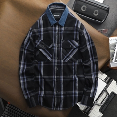 FAPAS FLANNEL DENIM SHIRT