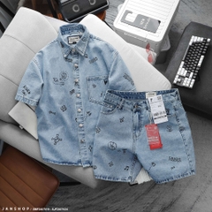 Short Jean Fapas Relaxed Pie