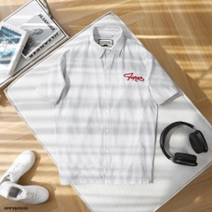 Sơ Mi Tay Ngắn Fapas Boxy Rope