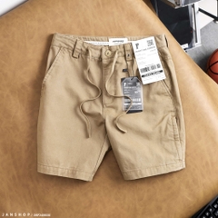 Short Kaki Fapas Slimfit Pockets