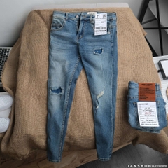 FAPAS WASH RIP KNEE JEANS