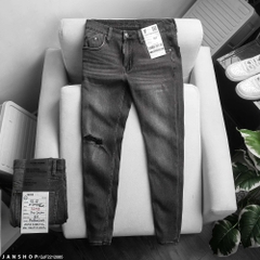 QUẦN JEAN FAPAS SKINNY BASIC BLACK