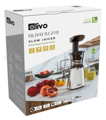 Máy Ép Chậm Olivo SJ210 [CHÍNH HÃNG - BH 24 THÁNG] Máy Ép Rau Củ Quả, Máy Ép Đậu Nành, Làm Kem, Ép Kiệt Bã 100%