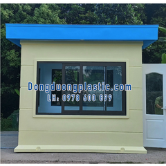 Cabin Bảo Vệ Composite BOD-3030MH Mái Bằng