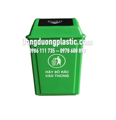 Thùng Rác 25 Lít Nắp Lật Nhựa HDPE