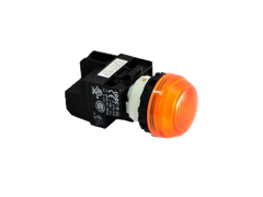 Đèn báo Idec loại vòm YW1P Ø 22mm, màu hổ phách