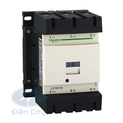 Contactor Schneider Tesys LC1D 105A, coil 220V AC