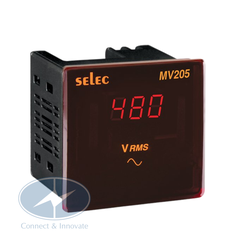Đồng hồ đo điện áp Selec MV hiển thị LED loại tiêu chuẩn