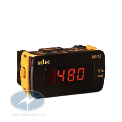 Đồng hồ đo điện áp DC Selec MV15-DC-200V hiển thị LED