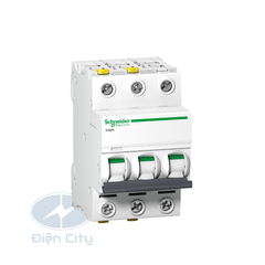 MCB (cb tép) Schneider Acti9 iC60N A9F7 3P 6kA