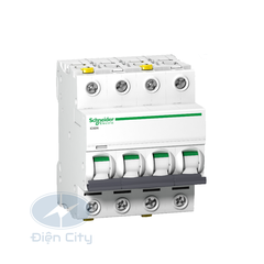 MCB (cb tép) Schneider Acti9 iC60N A9F7 4P 6kA