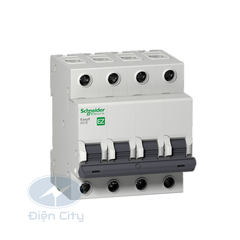 MCB (cb tép) Schneider Easy9 EZ9F 4P 4.5kA