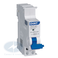Cuộn bảo vệ quá áp điện áp MCB Chint OVT-X1