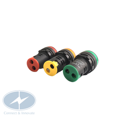 Đèn báo pha gắn tủ điện AD16-22DS  Ø22mm