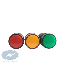 Đèn báo pha gắn tủ điện AD16-22DS  Ø22mm