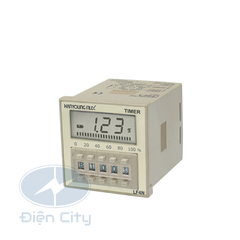 Timer Hanyoung hiển thị LED, cài đặt phím cơ LF4N 24 - 240VAC/DC