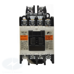 Contactor Fuji Electric SC-0 12A, coil 220V AC