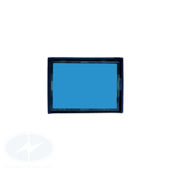 Đèn báo Idec hình chữ nhật AL6H Ø 16mm, 24V AC/DC, màu xanh dương