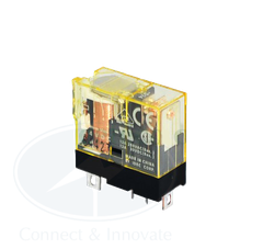 Relay Idec RJ1S-CL-A230 12A 5 chân có đèn 230V AC