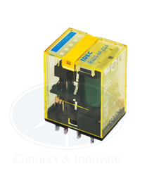 Relay Idec RU2S-A220 10A 8 chân dẹp có đèn 220VAC xuất xứ Nhật