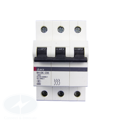 MCB (Aptomat) Mitsubishi BH-D6 3P 6kA