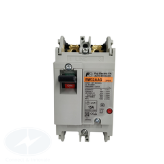 MCCB (Aptomat) Fuji Electric BW32AAG-2P015 2P 15A 2.5kA
